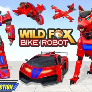 Hình ảnh trong game Fox Robot Transform Bike Game