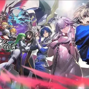 Mô tả ảnh: Hình ảnh giới thiệu game Genesic Re:CODE với các nhân vật anime nổi bật.