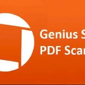 Mô tả ảnh: Giao diện ứng dụng Genius Scan+ đang scan một tài liệu.