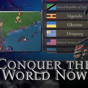 Mô tả ảnh về giao diện game Global Strategy WW3