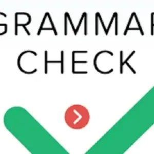 Mô tả ảnh: Giao diện ứng dụng Grammar Check trên điện thoại.
