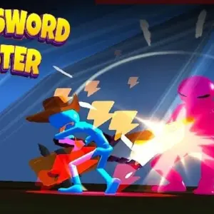 Mô tả hình ảnh: Giao diện game GreatSword Master với nhân vật chính cầm kiếm