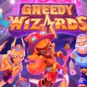 Mô tả hình ảnh về giao diện game Greedy Wizards với nhân vật chính là một phù thủy