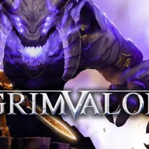 Mô tả hình ảnh về cảnh chiến đấu trong game Grimvalor