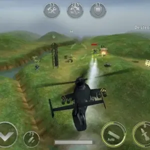 GUNSHIP BATTLE Helicopter 3D mod