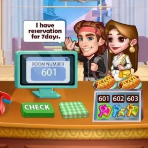 Hotel Craze Cooking Game apk mod
