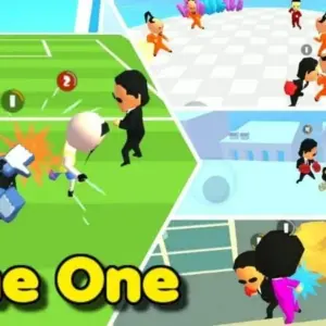 mô tả hình ảnh: Giao diện game I The One với hình ảnh nhân vật mạnh mẽ