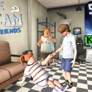 Mô tả ảnh: Hình ảnh giới thiệu game Ice Scream 7 Friends!