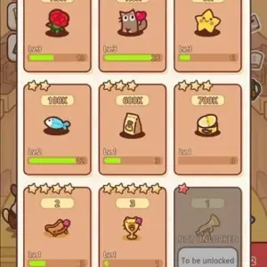 Mô tả hình ảnh: Giao diện game Idle Cat Live Concert với lượng tiền vàng vô hạn.