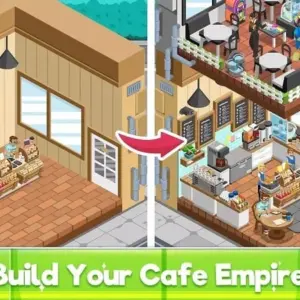 Mô tả trò chơi Idle Coffee Shop Tycoon