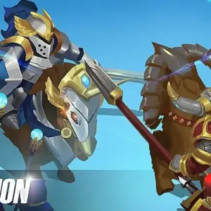 mô tả hình ảnh: Giao diện chiến đấu trong game Idle Legion