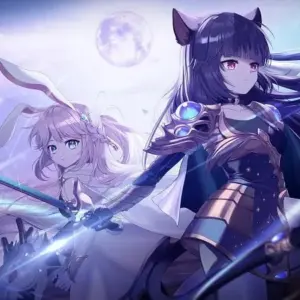 Alt text: Hình ảnh Thỏ Ngọc Linh trong game Idle Moon Rabbit