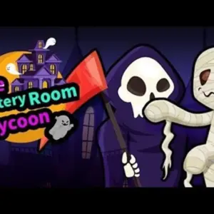Mô tả hình ảnh về giao diện game Idle Mystery Room Tycoon