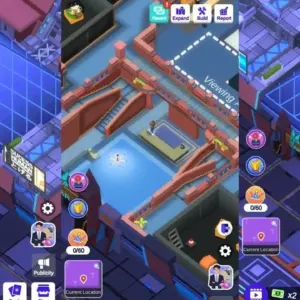 Mô tả hình ảnh về giao diện game Idle Nightclub Tycoon