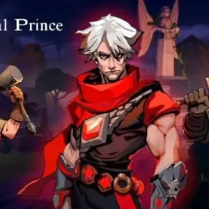 Mô tả hình ảnh: Hoàng tử trong game Immortal Prince đang chiến đấu với zombie