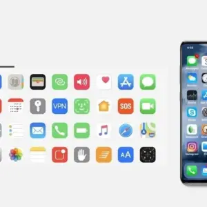 iOS Icon Pack mod