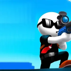 mô tả hình ảnh: Johnny Trigger: Sniper đang ngắm bắn kẻ địch