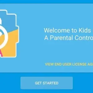 Mô tả ảnh: Giao diện ứng dụng Kids Place với các icon ứng dụng được sắp xếp gọn gàng.