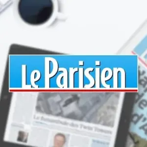 Mô tả hình ảnh: Giao diện ứng dụng Le Parisien trên điện thoại