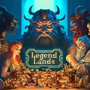 Mô tả ảnh: Giao diện game Legendlands với hình ảnh các anh hùng