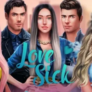 Mô tả ảnh: Hình ảnh giới thiệu game Love Sick với nhân vật nữ chính xinh đẹp