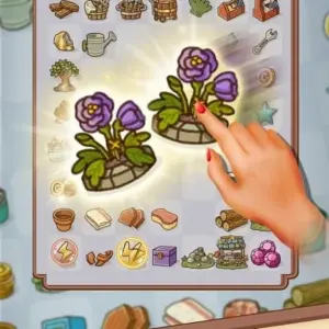 Mô tả hình ảnh về lối chơi ghép hình trong Merge Cartoon