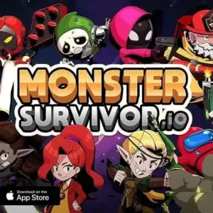 Mô tả hình ảnh: Giao diện chiến đấu trong game Soul Gate : io Action RPG với nhân vật chính đang chiến đấu với quái vật.