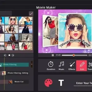 Mô tả ứng dụng Movie maker