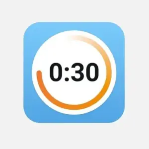 Mô tả hình ảnh: Giao diện chính của ứng dụng Multi Timer với nhiều đồng hồ đếm ngược đang hoạt động.