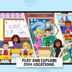 My Town World Mega Doll City mod free