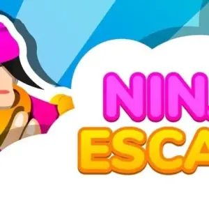 Mô tả hình ảnh: Một ninja đang chạy trên mái nhà