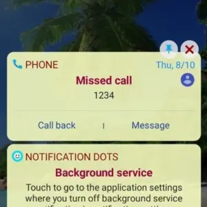 Notification Dots mod android