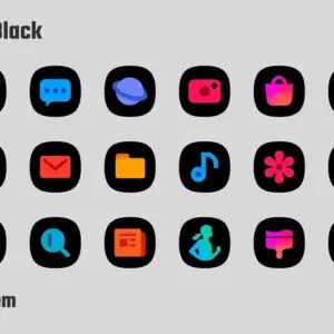 OneBlack Icon Pack
