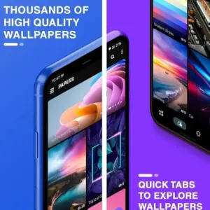 PAPERS Wallpapers mod apk