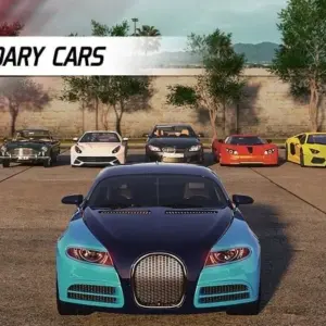 Mô tả hình ảnh: Giao diện game Parking Man 3 với một chiếc xe ô tô đang đỗ trong bãi đỗ xe.