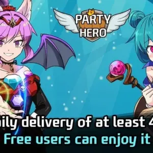 Mô tả hình ảnh về giao diện game Party Hero