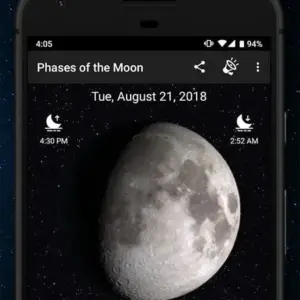 Mô tả ứng dụng Phases of the Moon Pro trên điện thoại