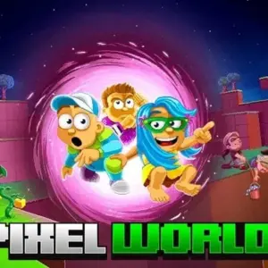 Pixel Worlds MMO Sandbox
