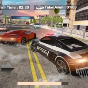 Police Car Chase Smashing Cop mod
