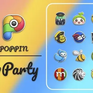 Poppin icon pack MOD