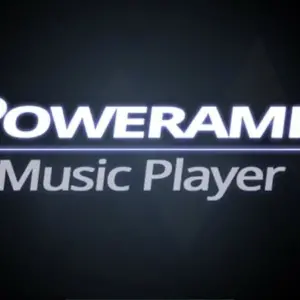 Mô tả hình ảnh: Giao diện chính của Poweramp Music Player với các tùy chọn điều chỉnh âm thanh