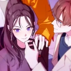 Mô tả ảnh: Hình ảnh giao diện game Private Session với nữ chính và bốn chàng trai.