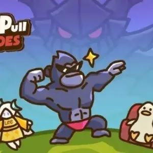 Mô tả hình ảnh về giao diện game Pull Pull Pull Heroes