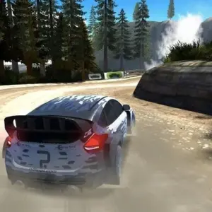 Mô tả hình ảnh về giao diện game Rally Racer Dirt
