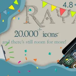 Raya Reloaded Icon Pack với giao diện huyền bí