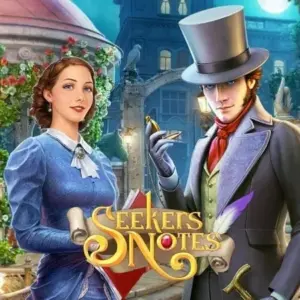 Alt text: Hình ảnh giao diện game Seekers Notes với đồ họa đẹp mắt