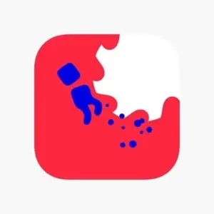 Mô tả ảnh: Giao diện game see/saw với nhân vật đang giữ thăng bằng trên bập bênh
