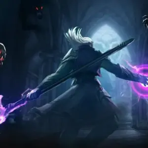 Mô tả hình ảnh: Hình ảnh nhân vật chính trong game Shadow Knight