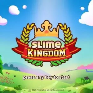 Mô tả hình ảnh: Hình ảnh giới thiệu game Slime Kingdom với giao diện bắt mắt và hình ảnh các nhân vật slime đáng yêu.