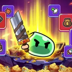 Mô tả hình ảnh về giao diện game Slime Survivor